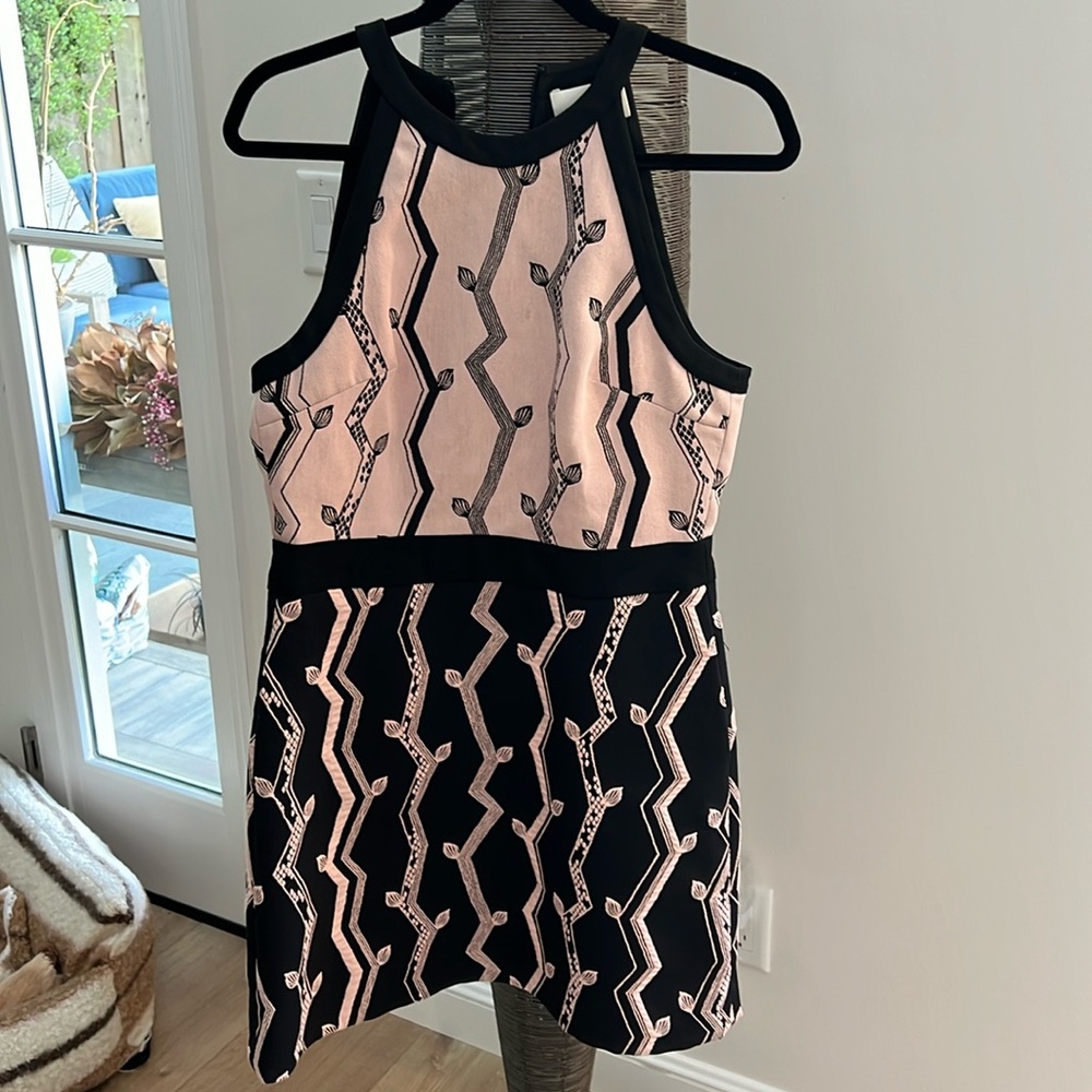 3.1 Phillip Lim Black Pink Cut-in Tank Sleeveless